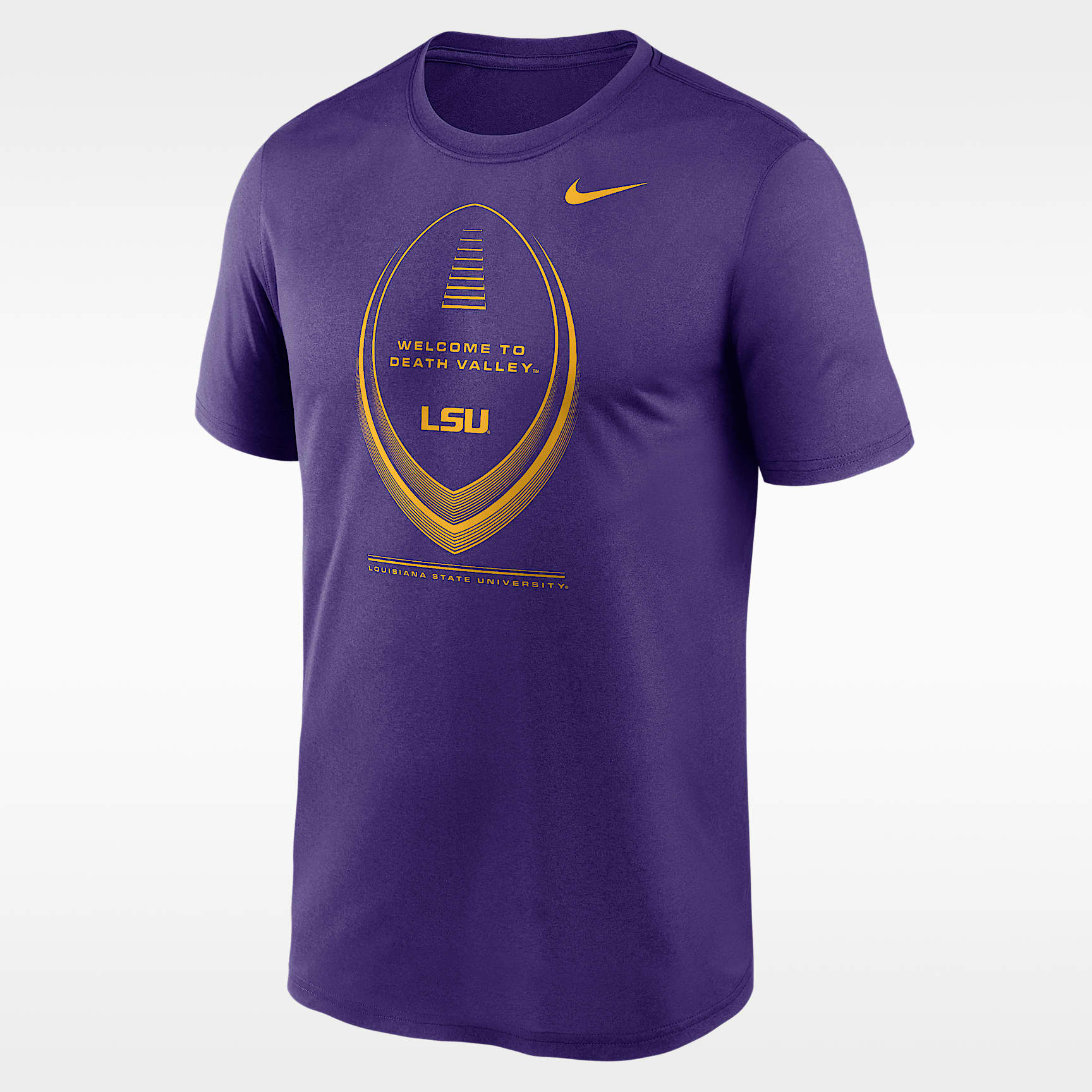LSU Primetime Football Icon Legend Men's Nike Dri-FIT College T